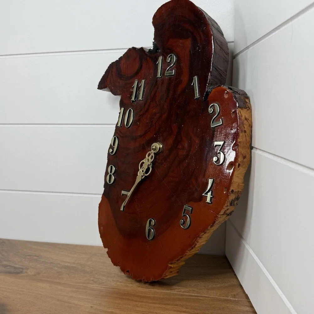 Vtg Retro Handmade Clock 13